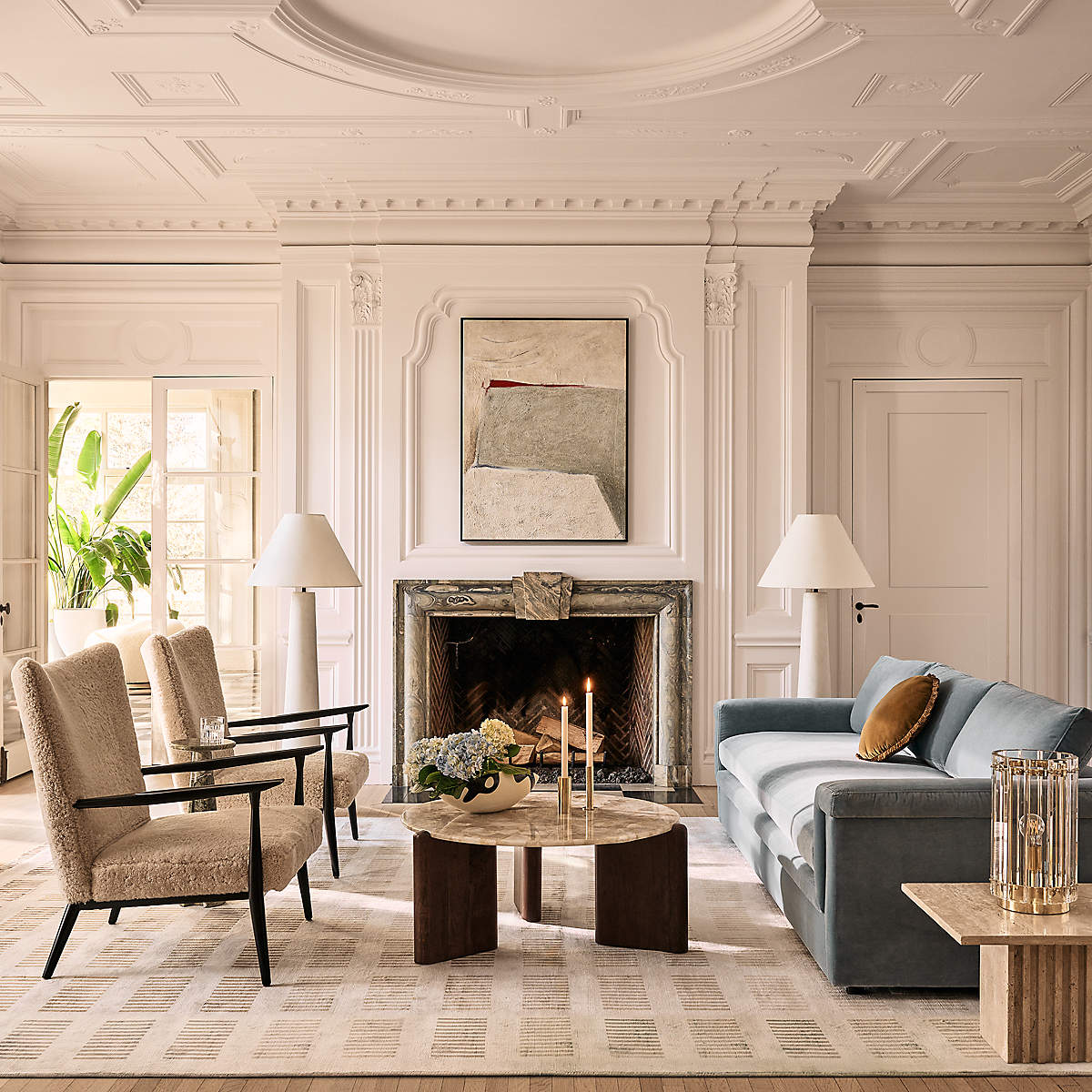 Polar White Floor Lamp | Esilora