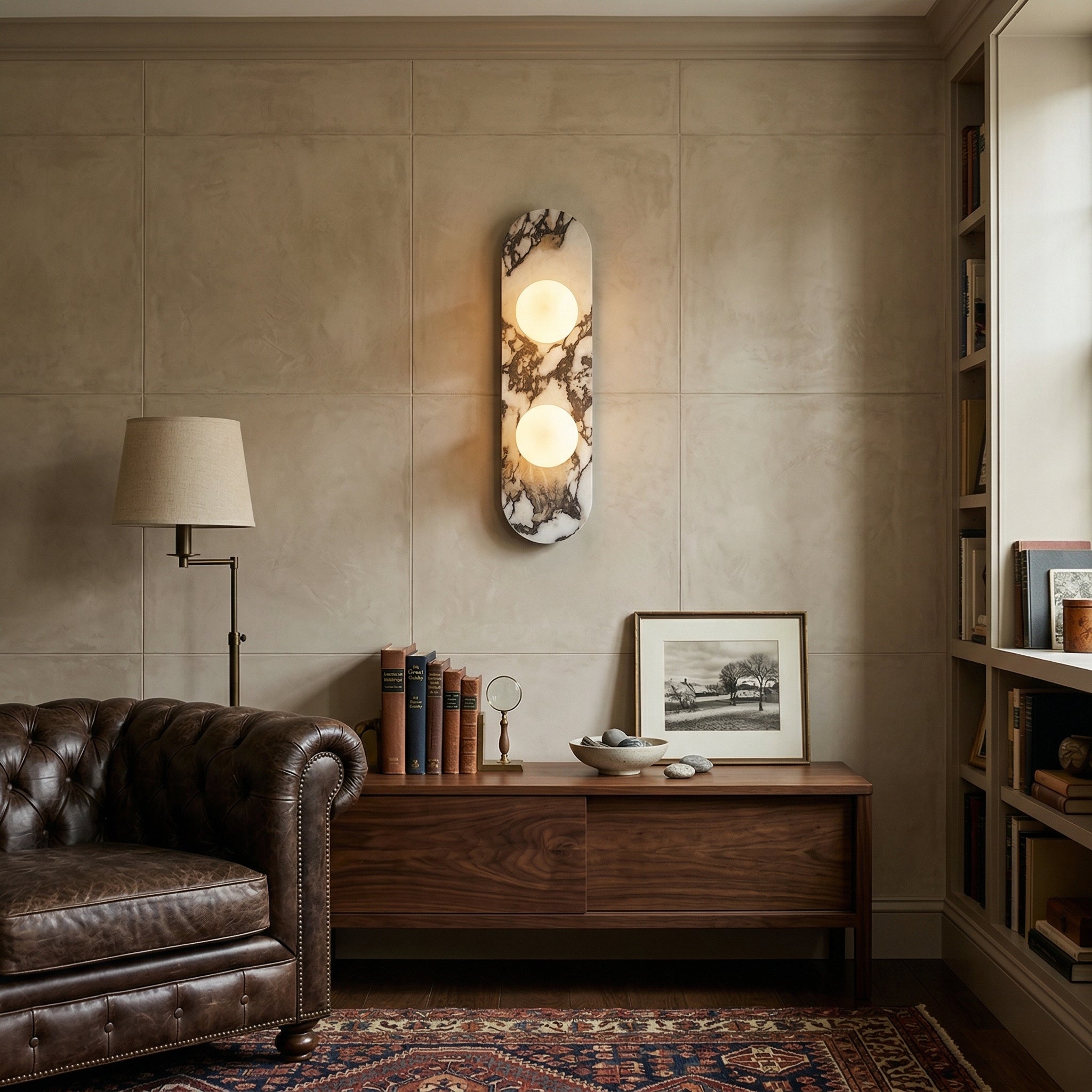 Modulo Marble Wall Lamp | Esilora
