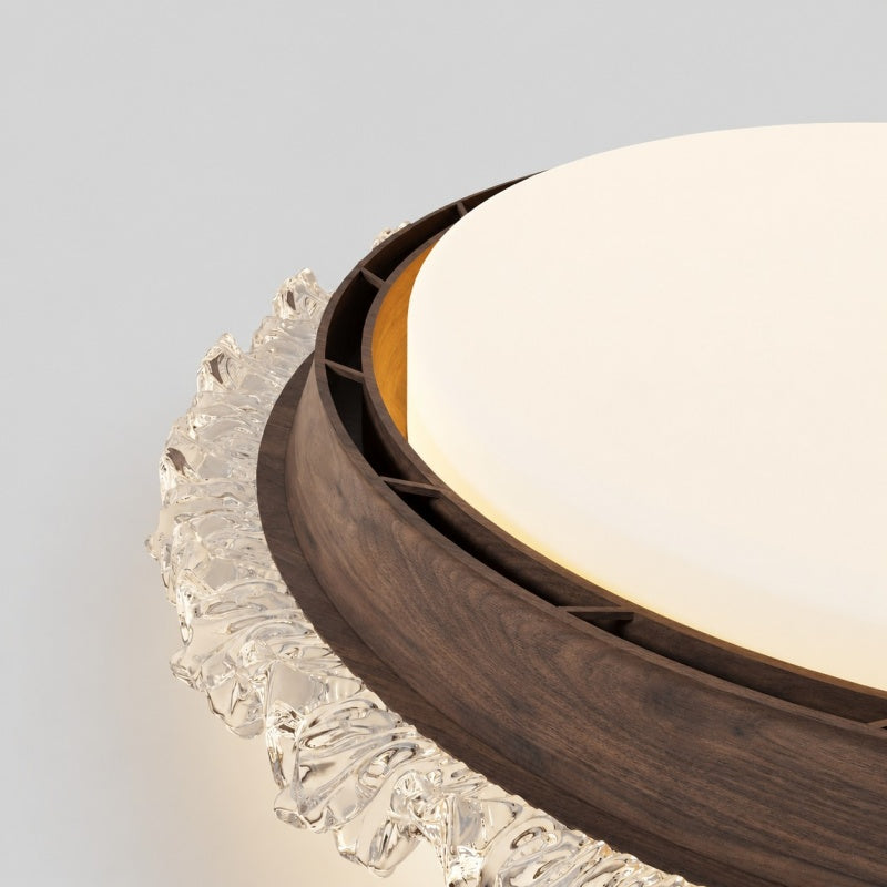 Japansk vintage-rund LED-loftslampe | Esilora