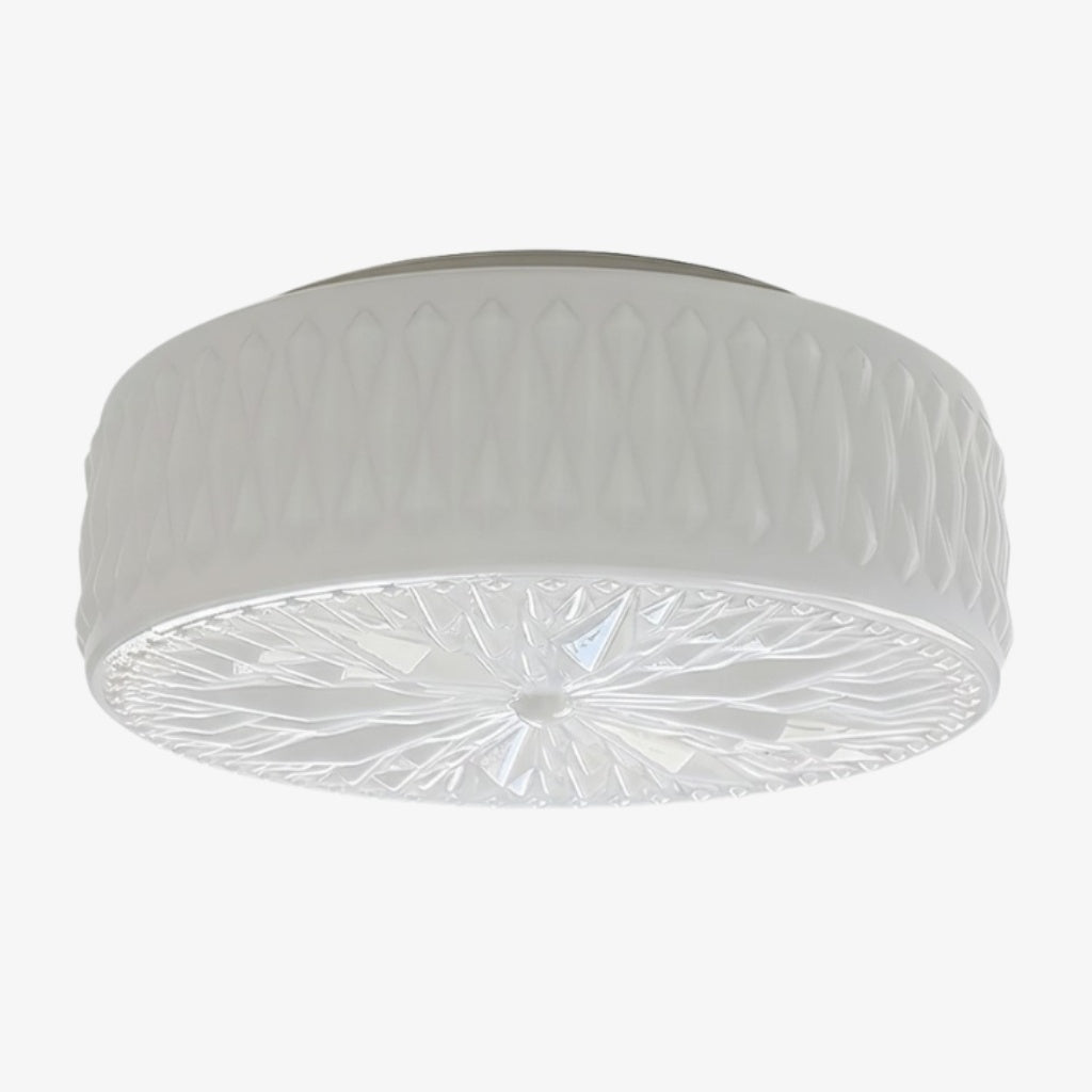Mistaro Minimal Glass Ceiling Lamp - Flush Mount Design for Living Room and Bedroom | Esilora
