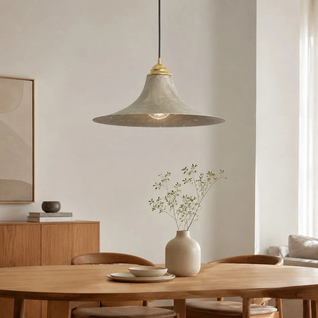 Suspension wabi-sabi finition artisanale | Esilora