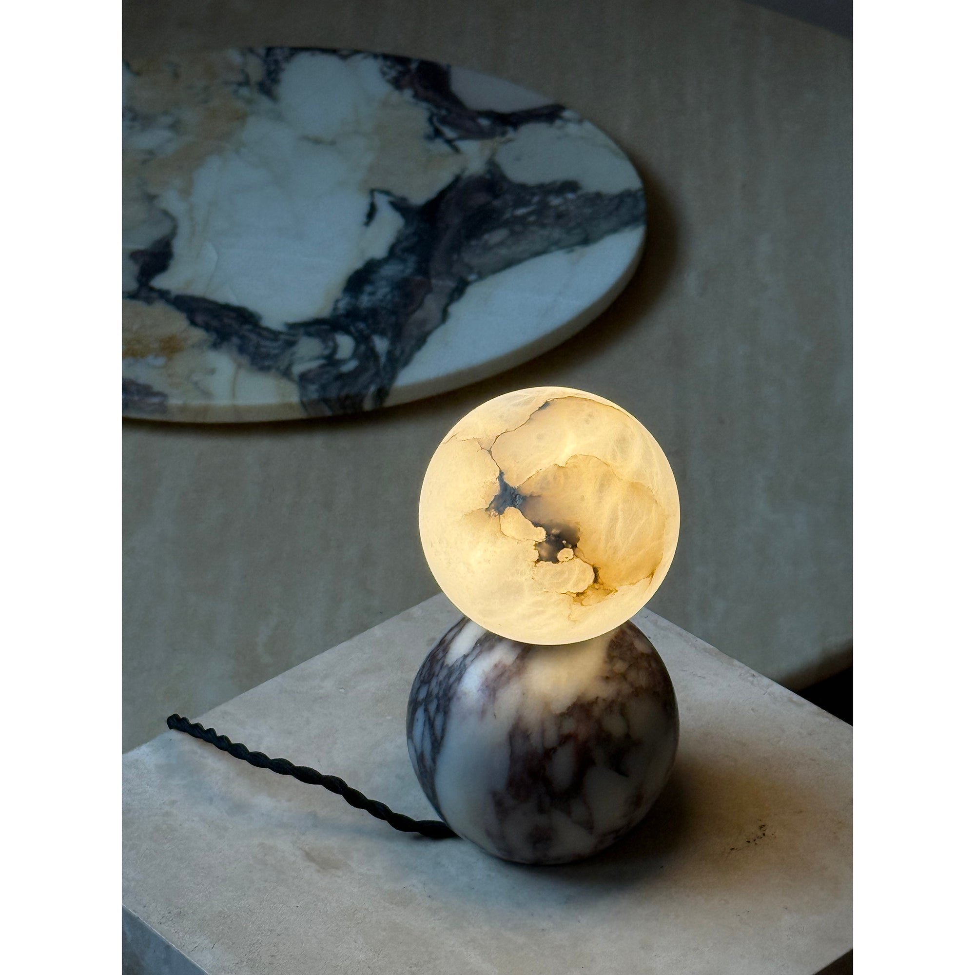Lucide Marble Table Lamp | Esilora