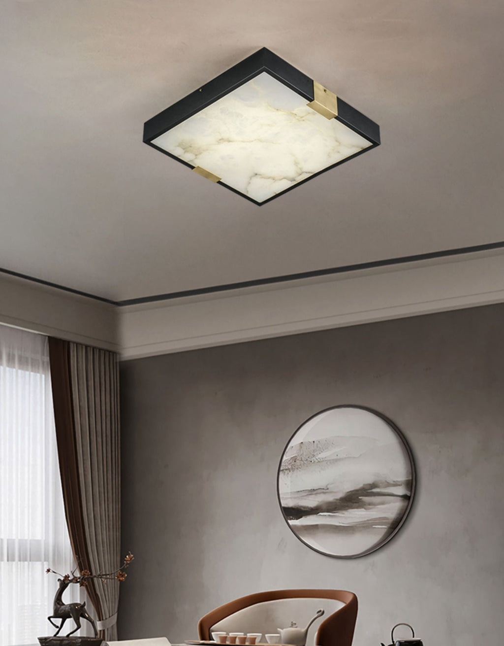 Lucien Alabaster Ceiling Light | Esilora