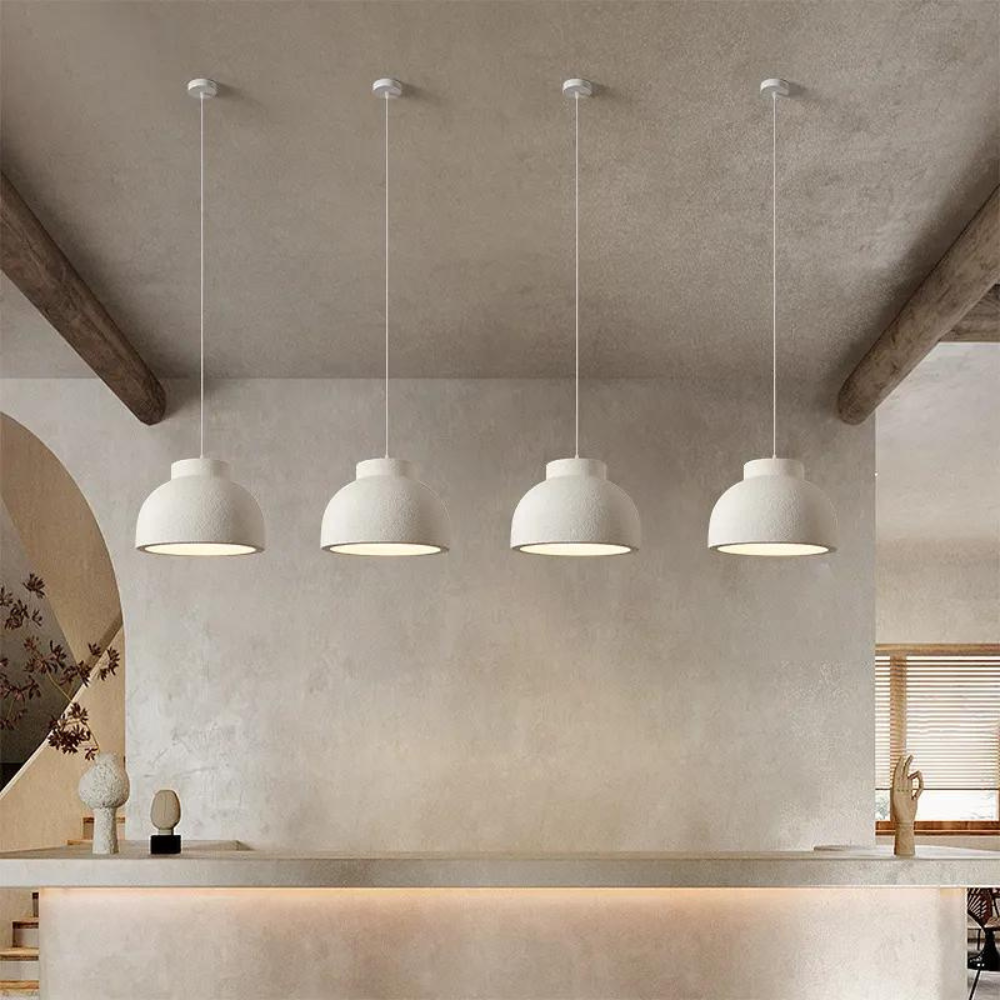 Nordic Bowl Minimalist Polystyrene Pendant Light | Esilora