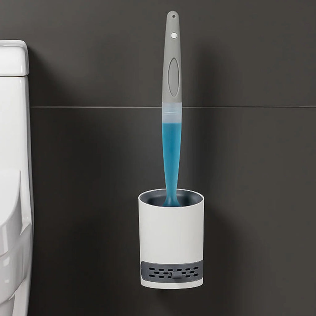Silicone Toilet Brush for Effortless, Scratch-Free Cleaning - Esilora