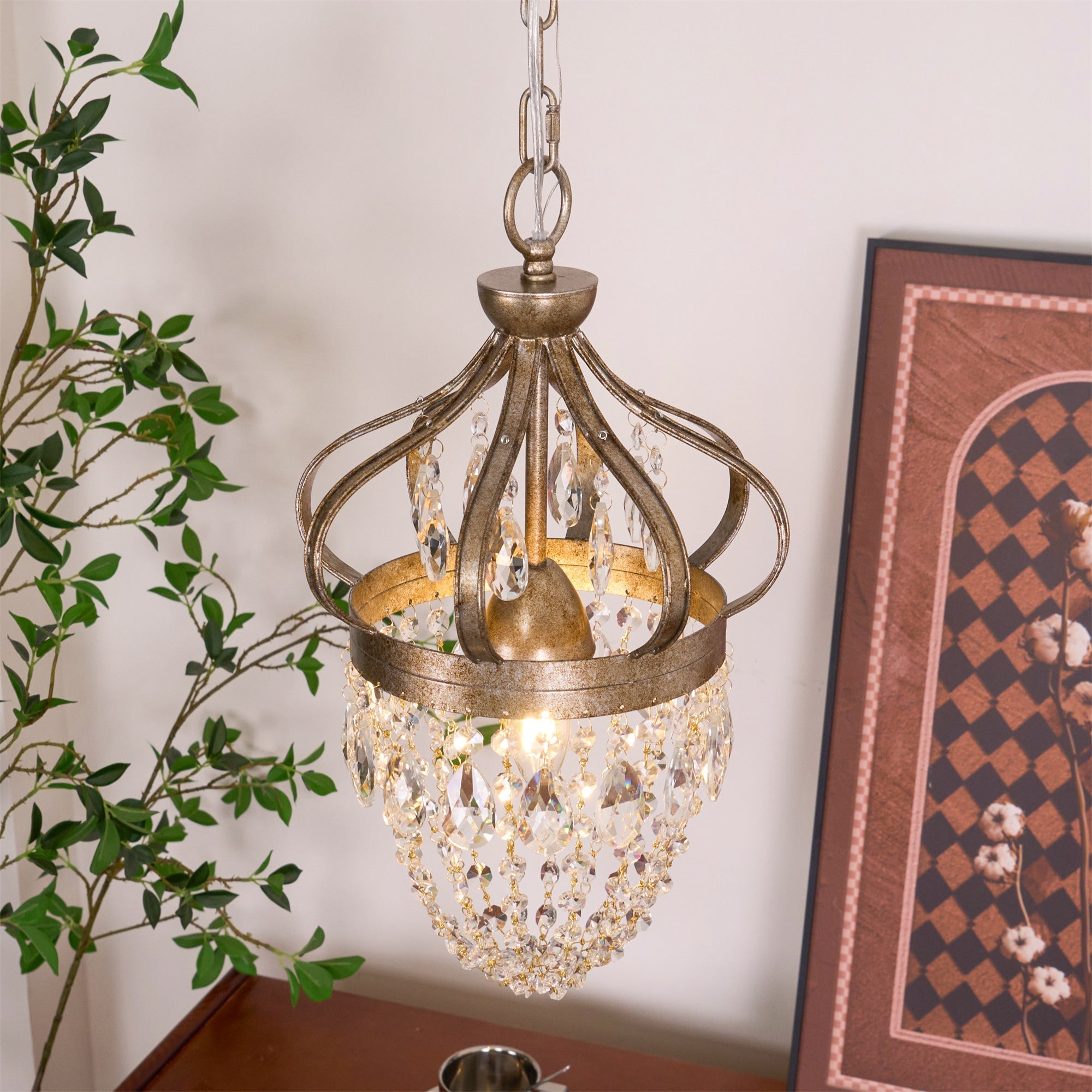 Abella Tear Drop Chandelier | Esilora