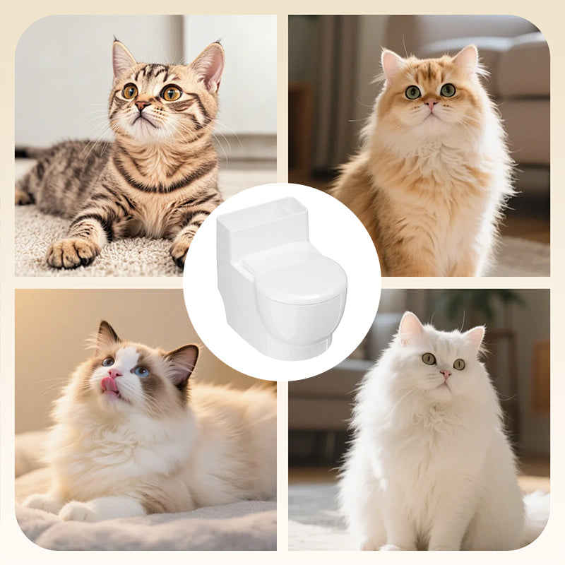 Stylish Cat Food Holder – Transform Mealtime into an Elegant Highlight - Esilora