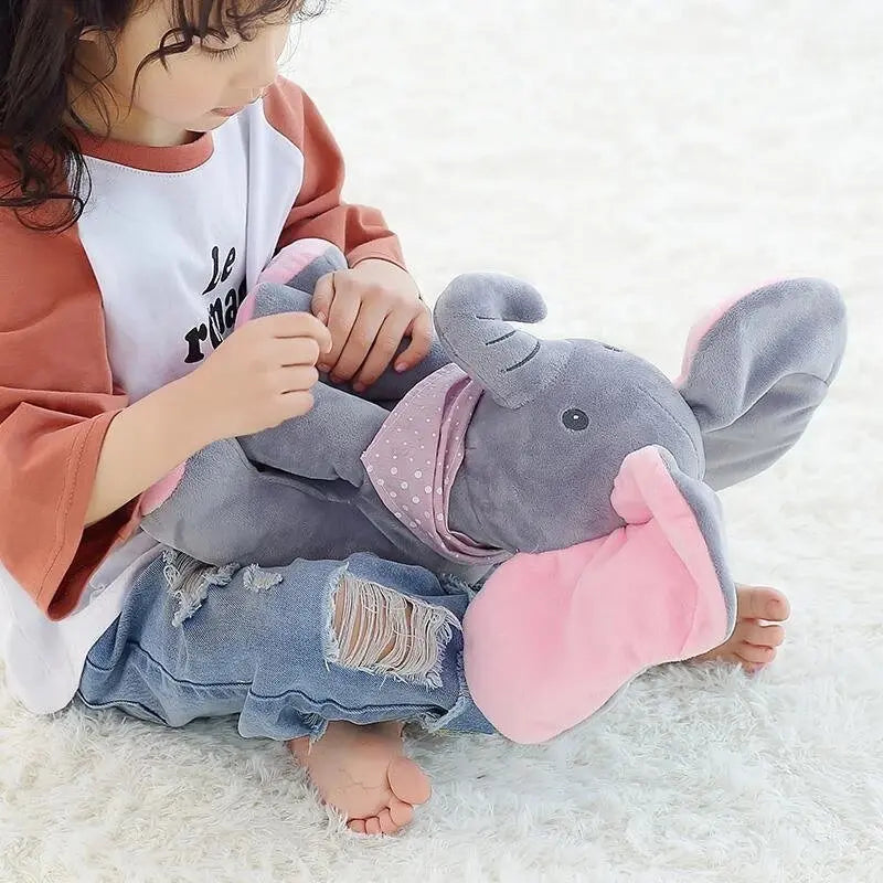 Soft Elephant Toy with Music – Flexible Ears & Guaranteed Child Joy - Esilora