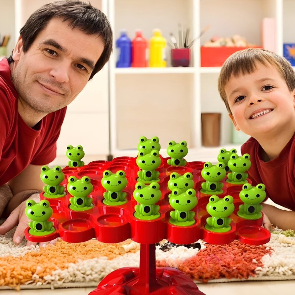 Set de joacă pentru echilibru în formă de broască, pentru copii