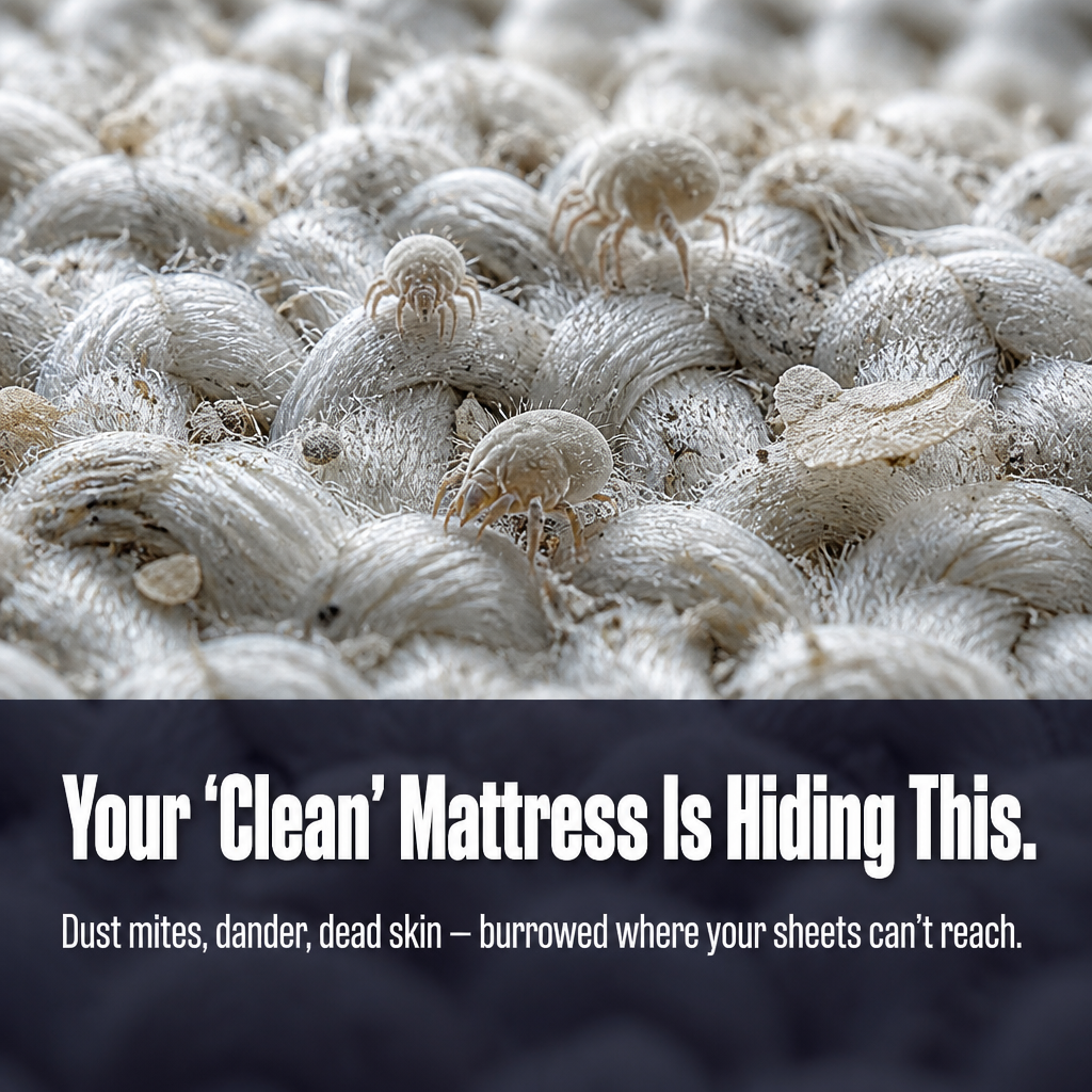 PureRest Pro Mattress Cleaner — Pull Dust Mites Out of Your Mattress for Sneeze-Free Sleep - Esilora