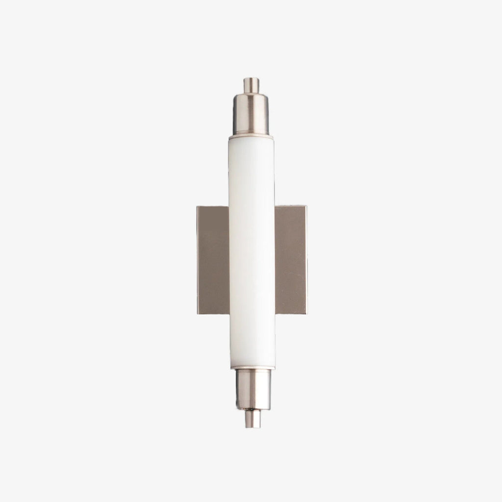 Ornato Luxe Modern Vanity Sconce - Art Deco Wall Light with Cylinder Shade | Esilora