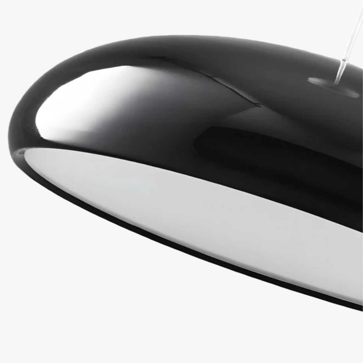 Lámpara colgante Haelen con forma de cuenco colorido - pantalla metálica moderna para comedor | Esilora