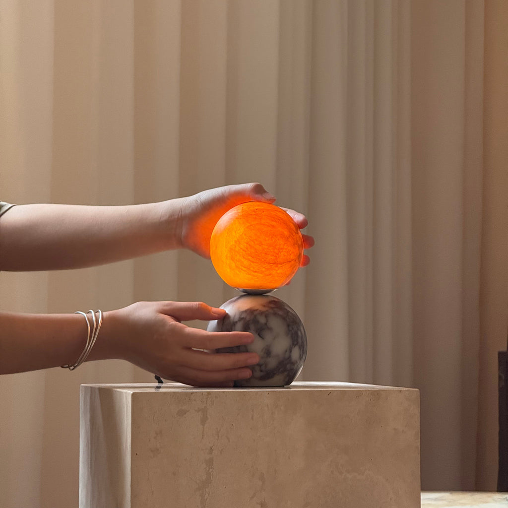 Lucide Marble Table Lamp | Esilora