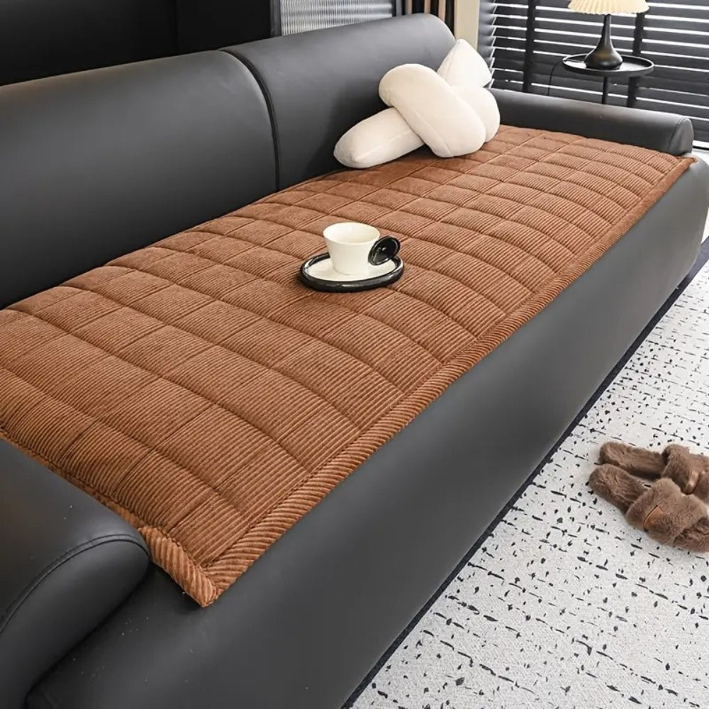Quilted Sofa Cover – Transform Your Couch into a Cozy, Protective Oasis - Esilora