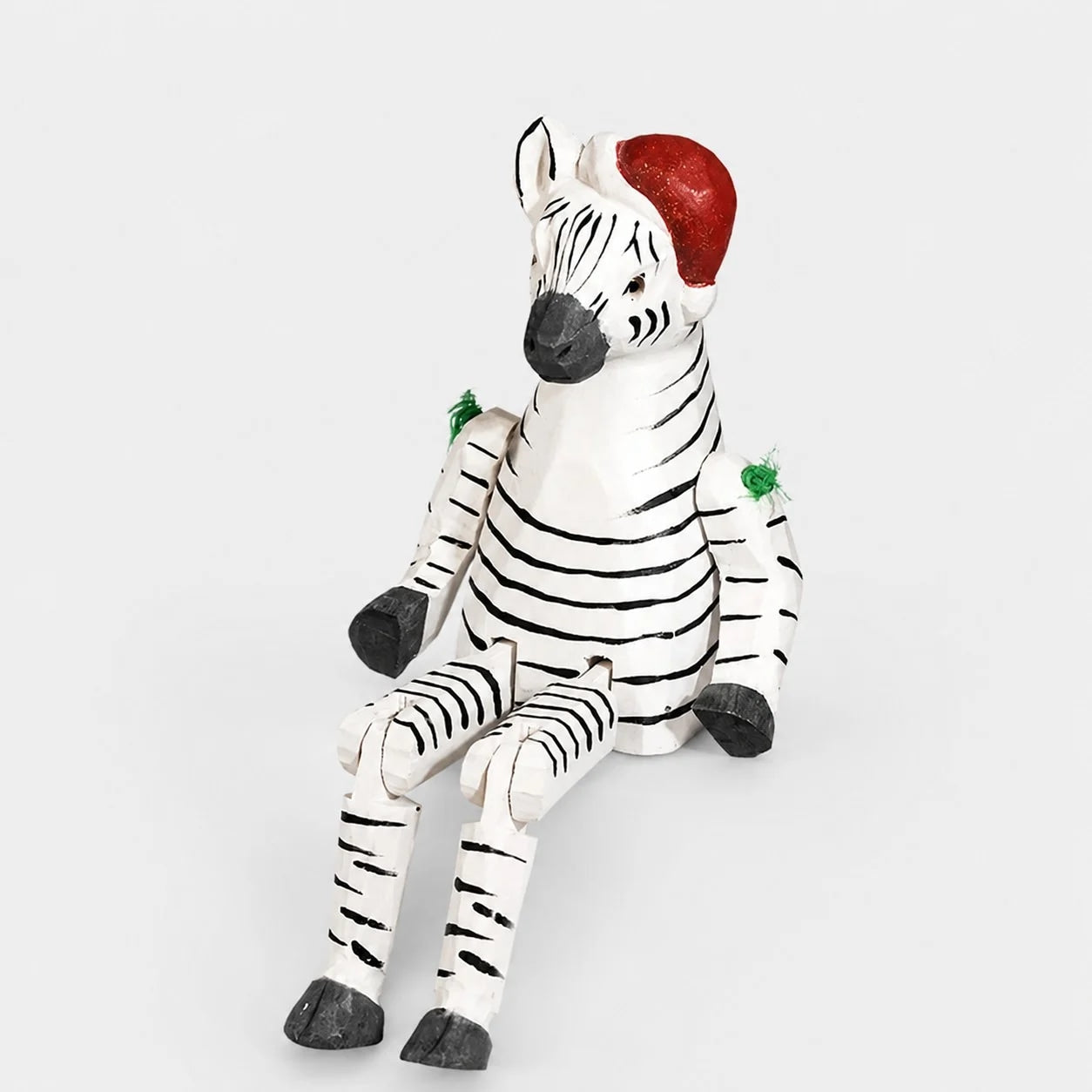 Hand-Carved Wooden Dangling-Leg Animal Ornaments | Esilora