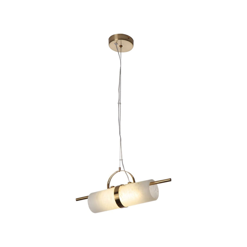 Mini Zylindrische Alabaster Pendelleuchte | Esilora