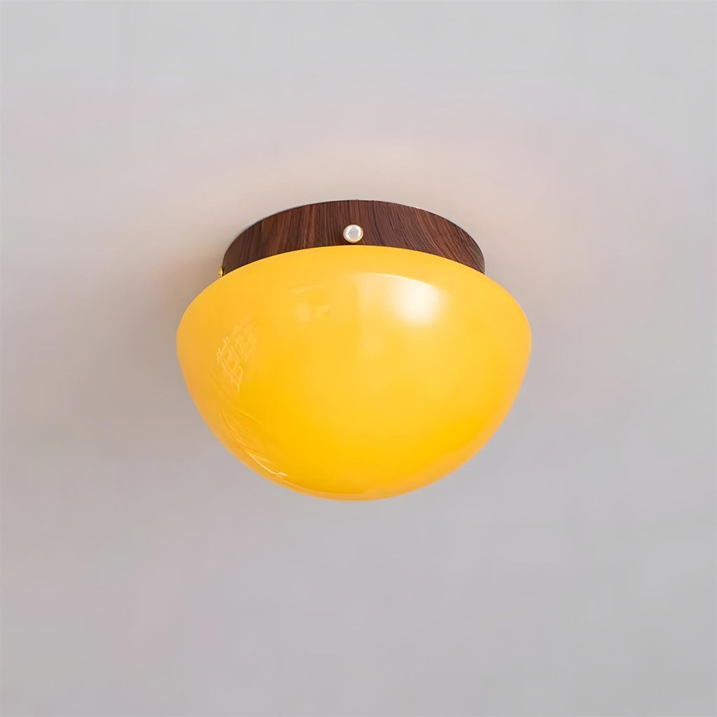 Honeyed Dome Ceiling Lamp | Esilora