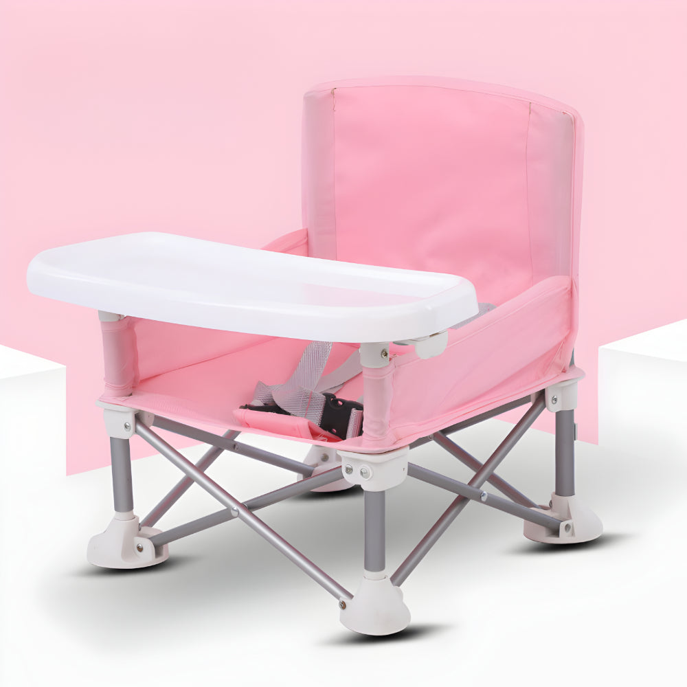 Opvouwbare, draagbare kinderstoel voor baby's — compacte kinderstoel