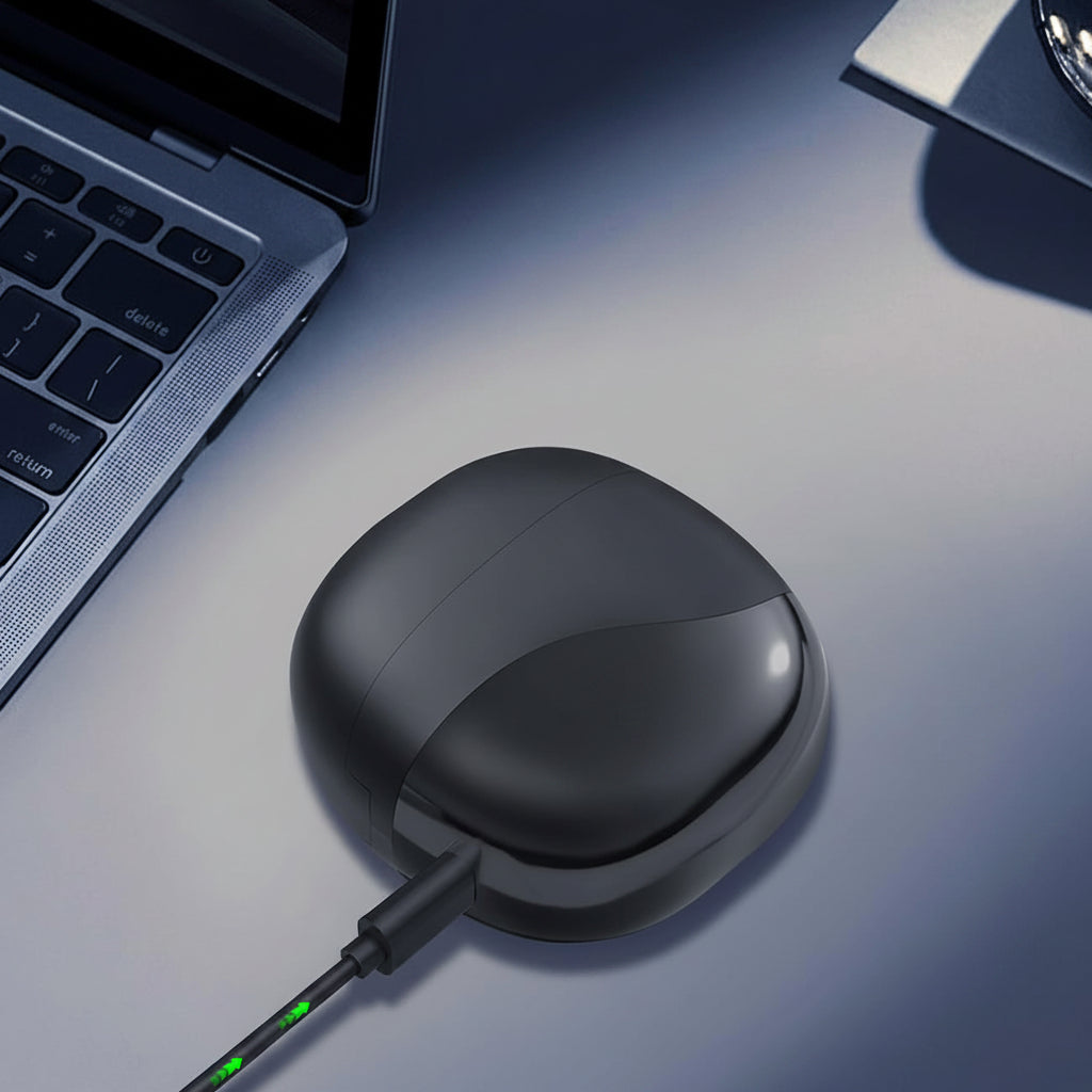 Bezprzewodowe słuchawki douszne z tłumaczem Bluetooth — para