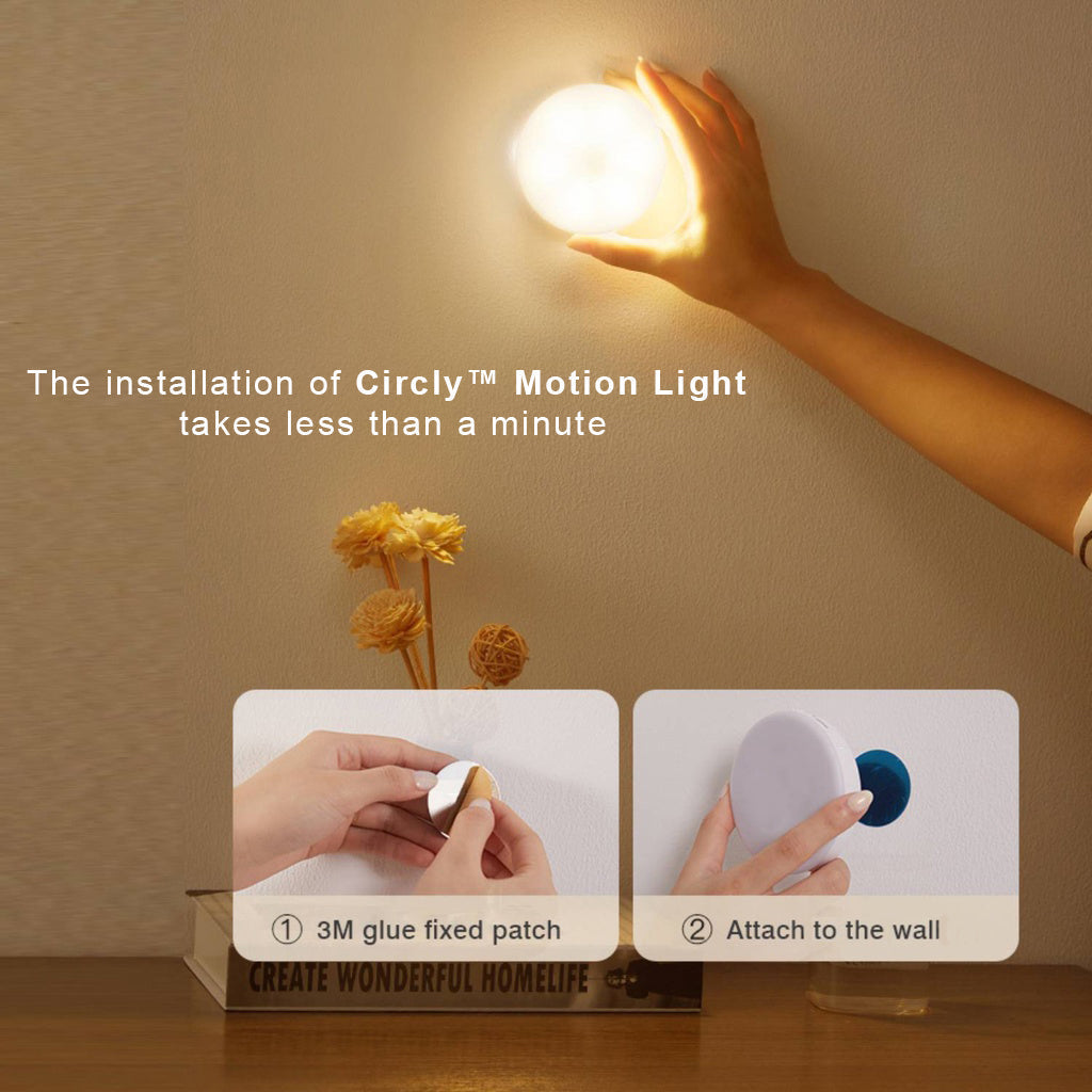 Lampă de veghe LED cu senzor de mișcare — design compact, activare instantanee