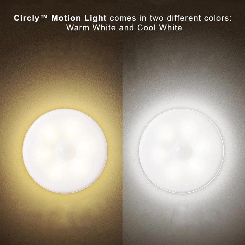 Lampă de veghe LED cu senzor de mișcare — design compact, activare instantanee