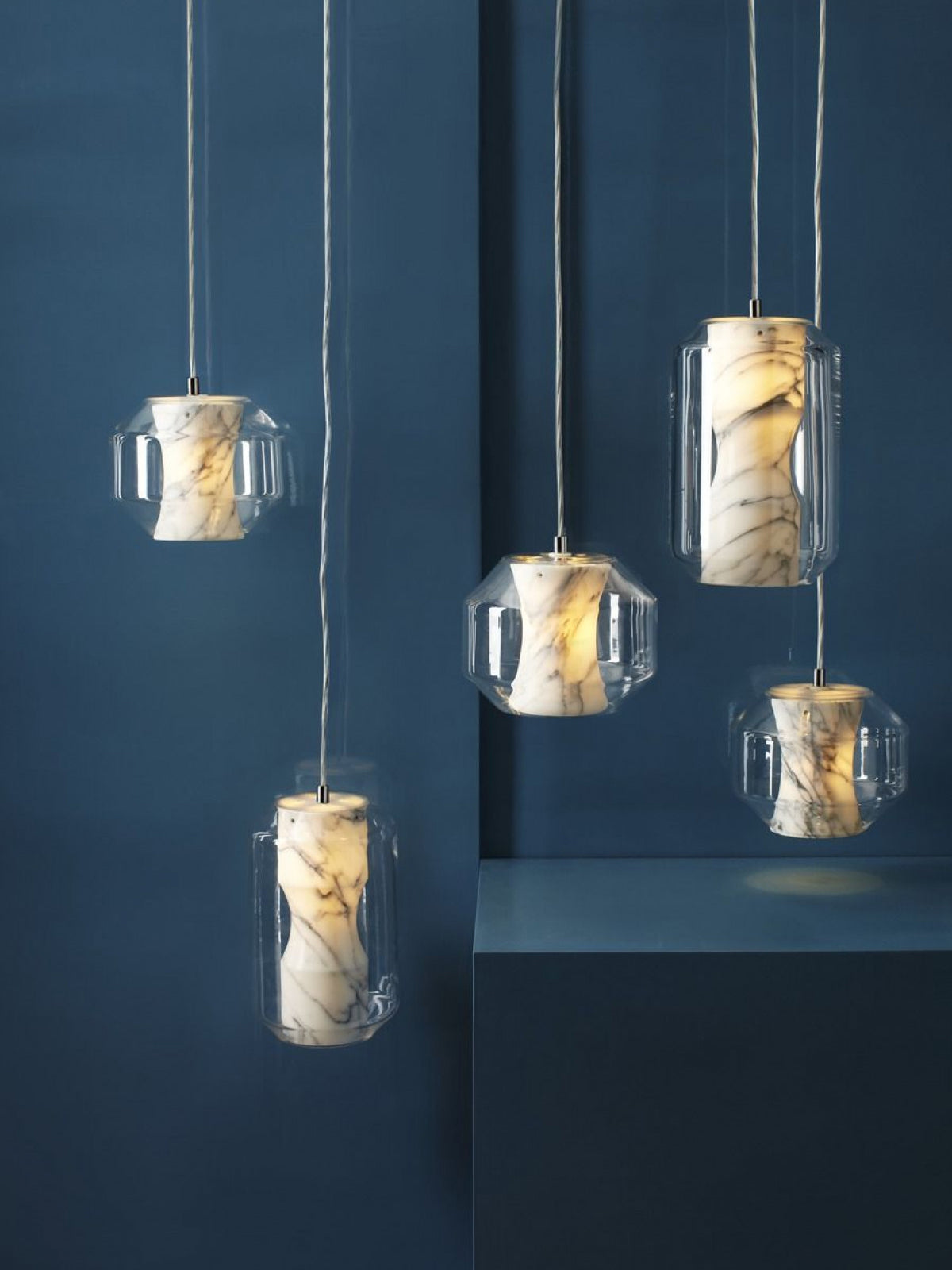 Glass Alabaster Pendant Lamp | Esilora