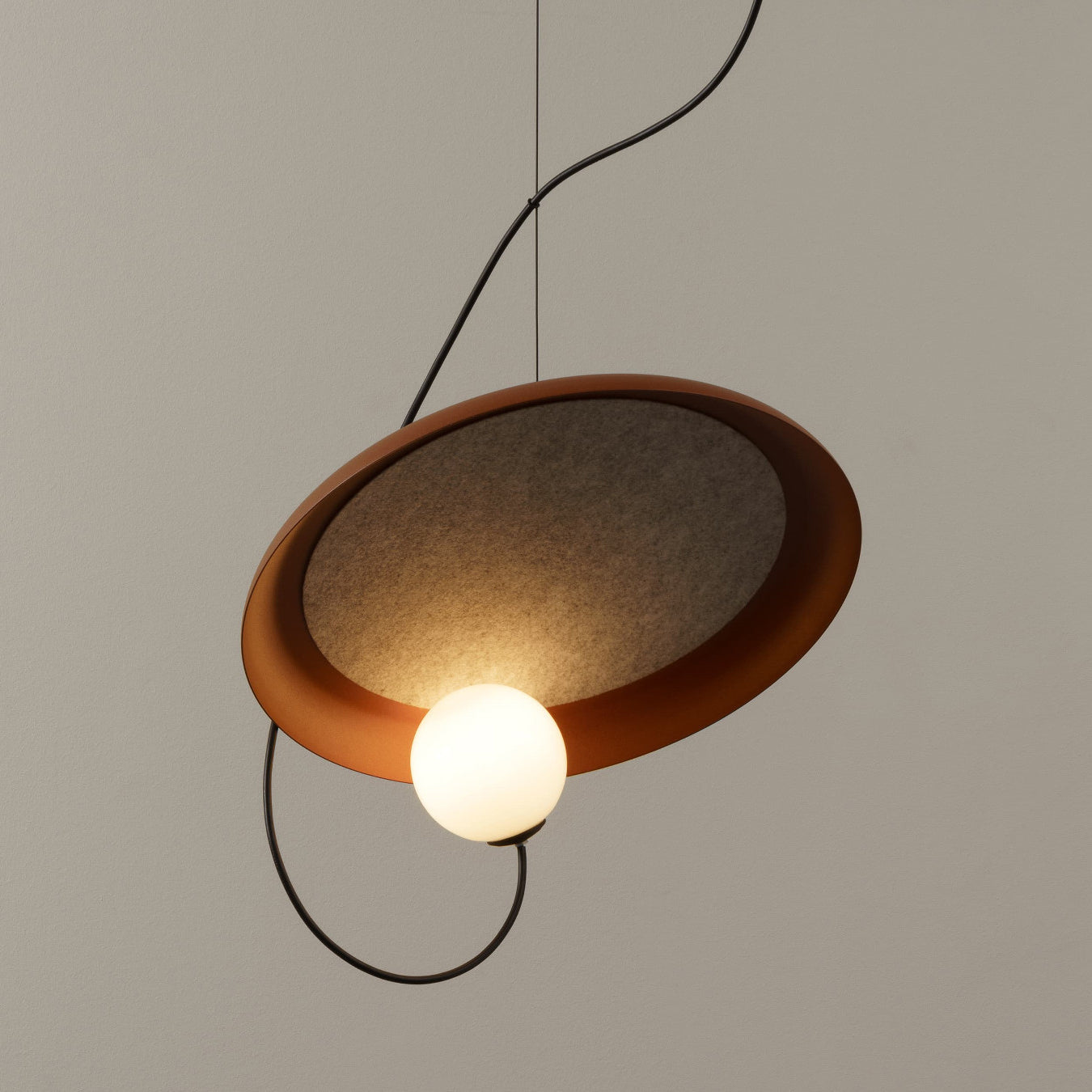 Acoustic Disc Pendant Lamp | Esilora