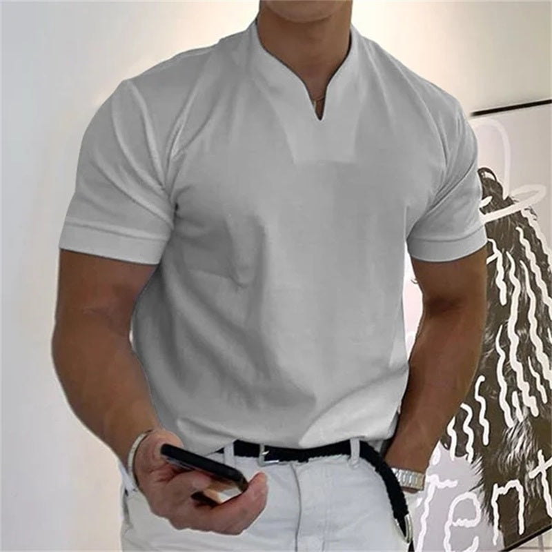 PrimeForm Men’s Business Casual V-Neck — Effortless Sharpness and All-Day Comfort That Moves With You - Esilora