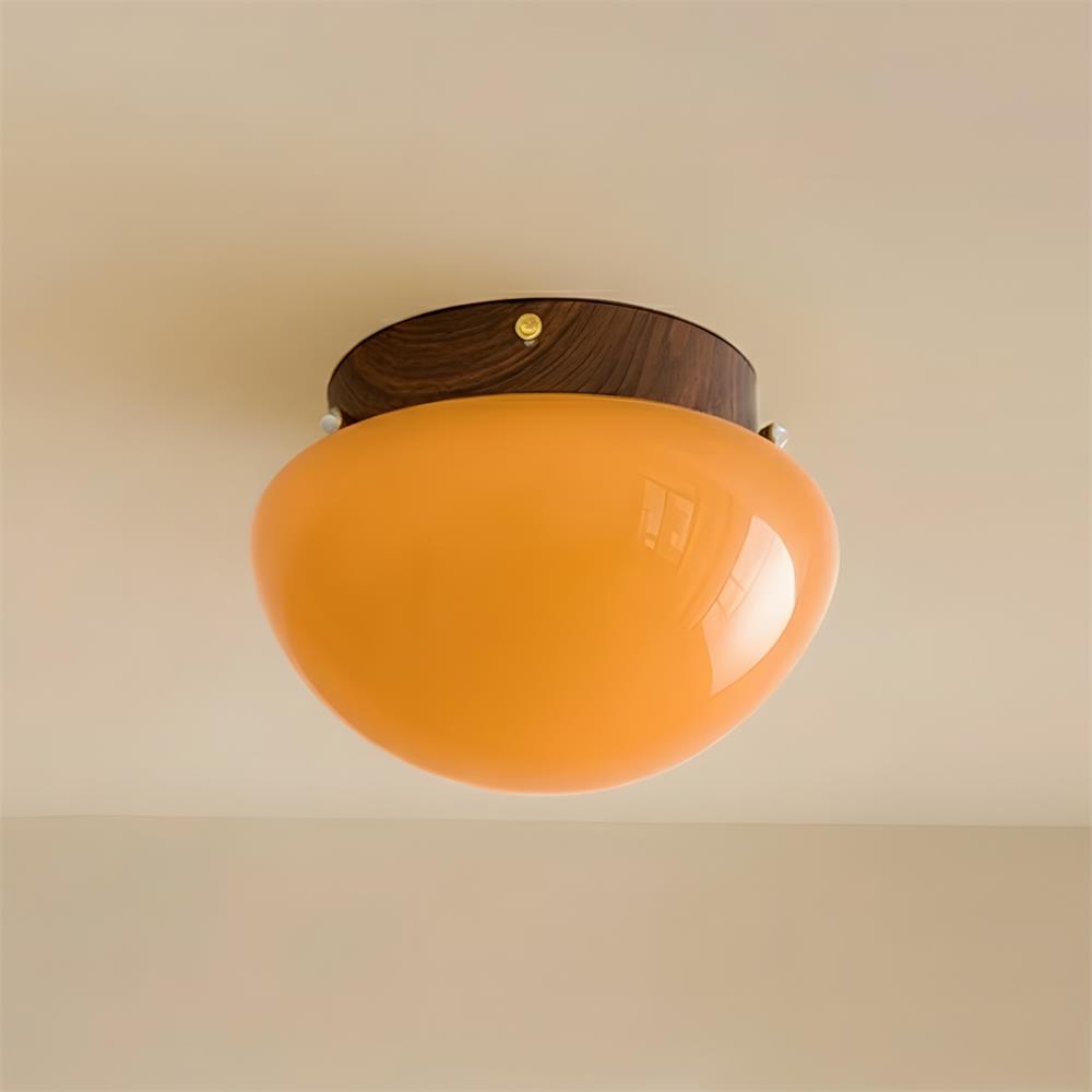 Honeyed Dome Ceiling Lamp | Esilora