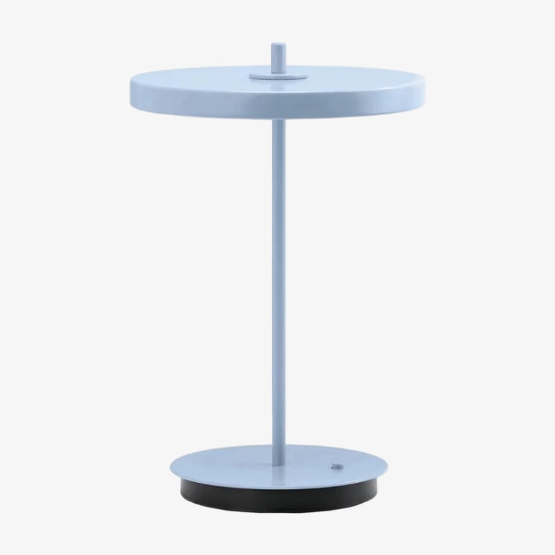 Astris Sculptural Modern Minimalist Metal Table Lamp for Living Room and Office | Esilora