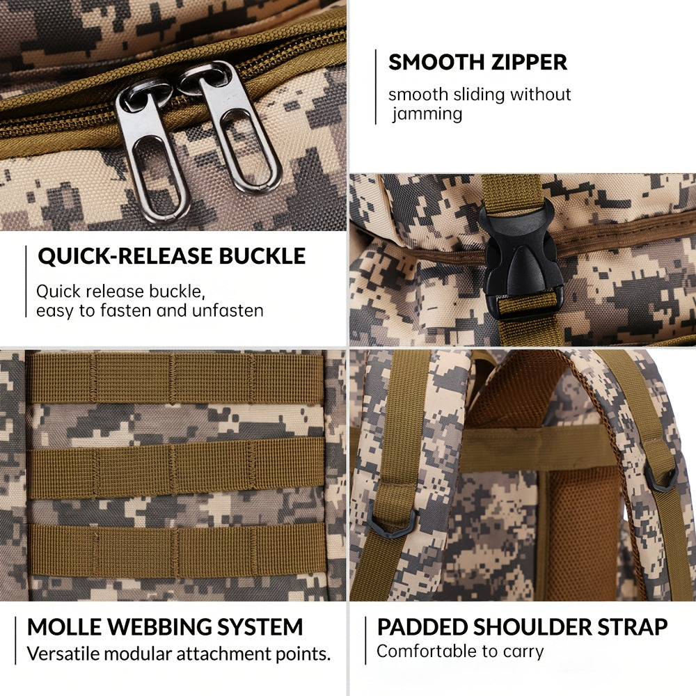 80L Tactical Hiking Backpack