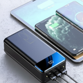50.000-mAh-Schnelllade-Powerbank — Tragbares Ladegerät für Smartphones und Tablets