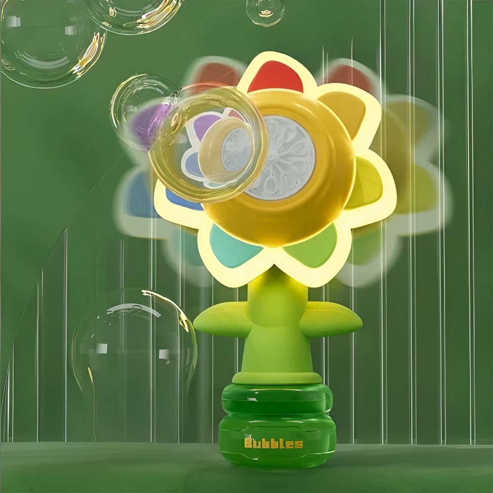 Automatic Soap Bubble Machine — Steady Blowing Toy