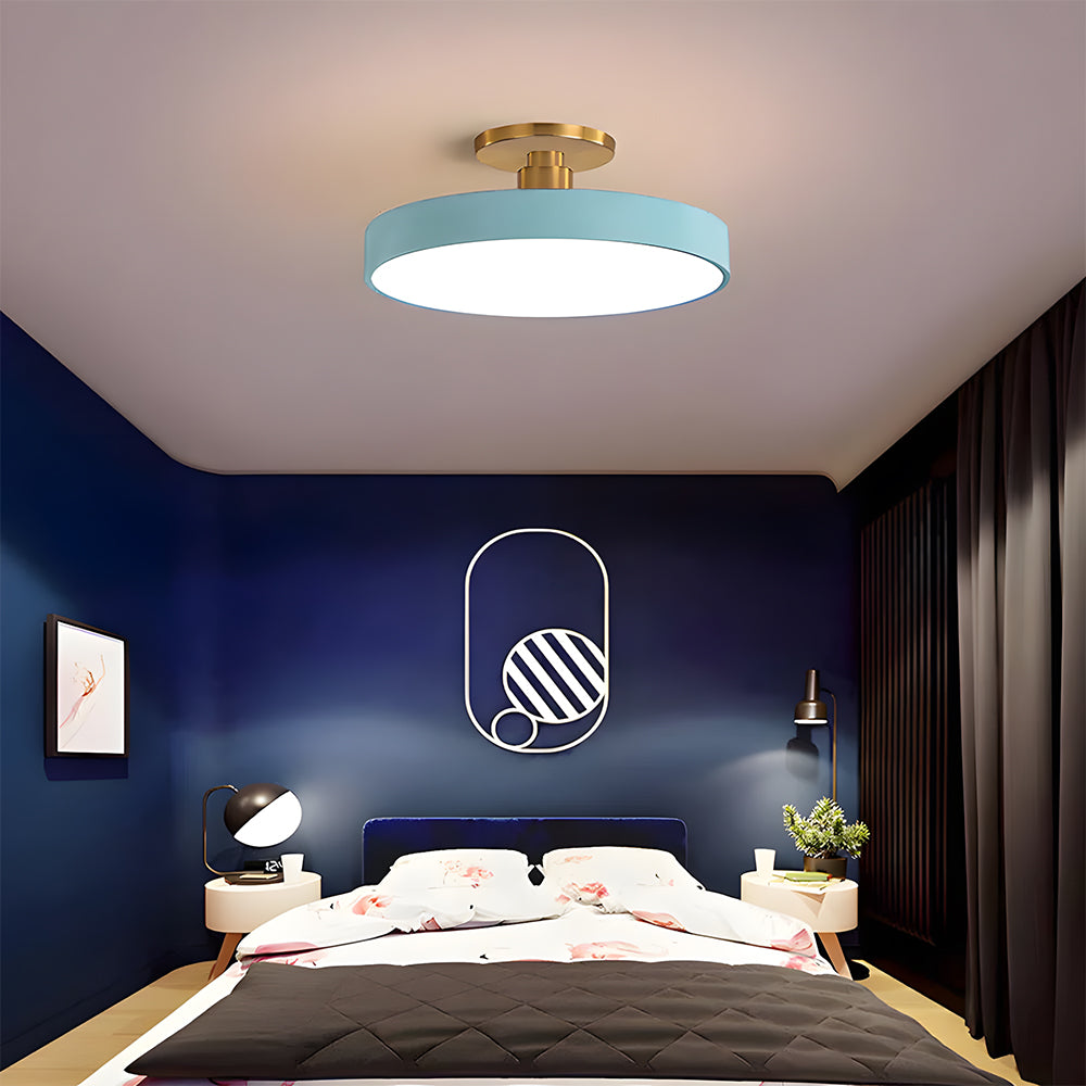 Moderne runde LED-Deckenleuchte – gleichmäßige Helligkeit