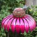 Metal Blossom Bird Feeder