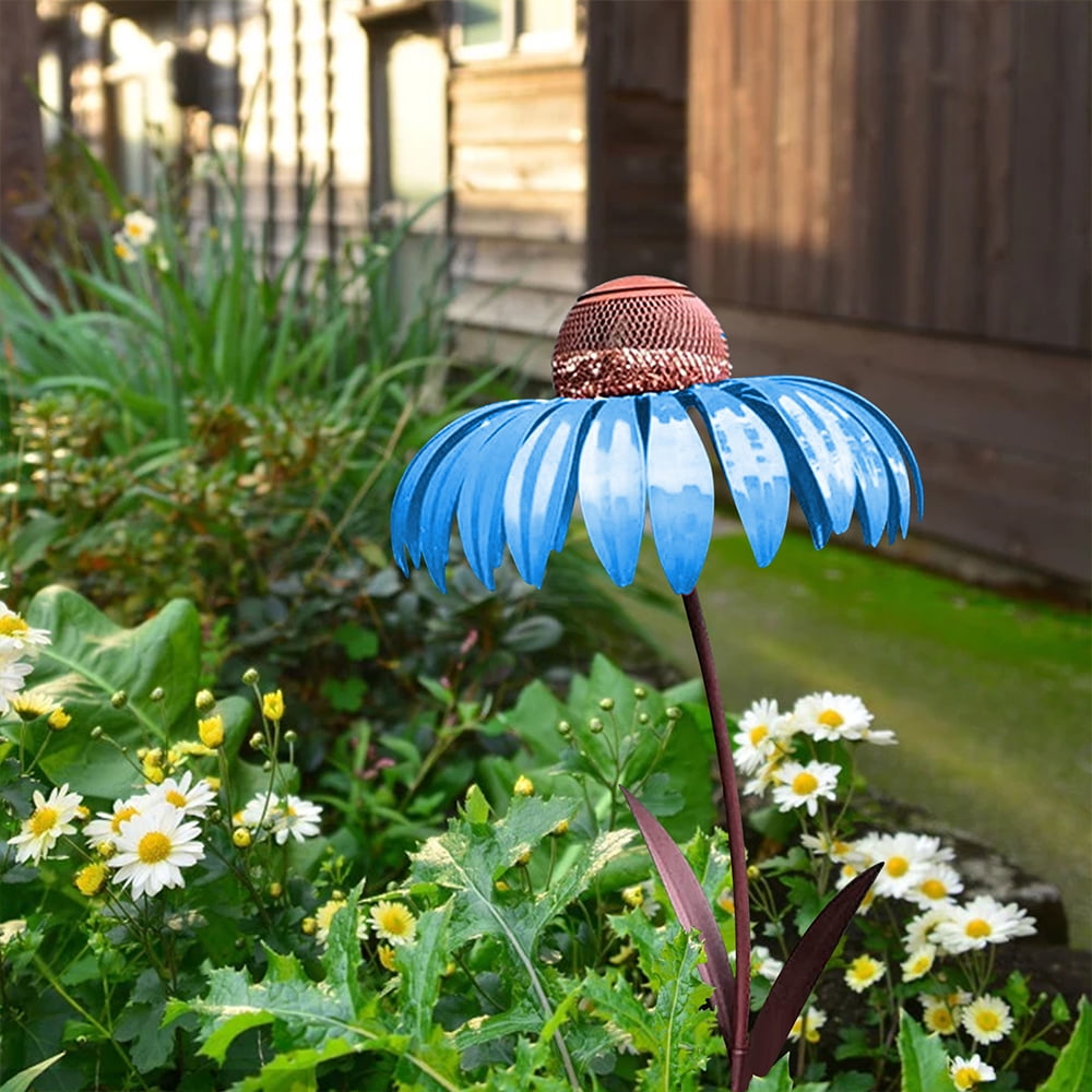 Metal Blossom Bird Feeder