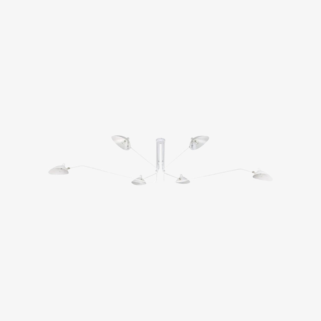 Arclume Arc Ceiling Lamp – Sculptural Design with Adjustable Arms for Modern Spaces N43 | Esilora