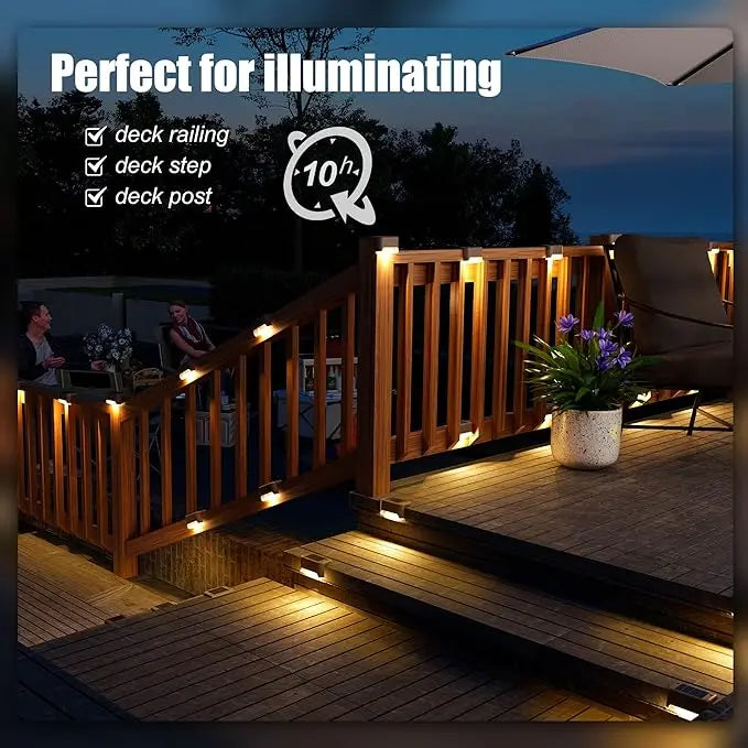 Solar Stair Lights – Automatic Exterior Illumination - Esilora