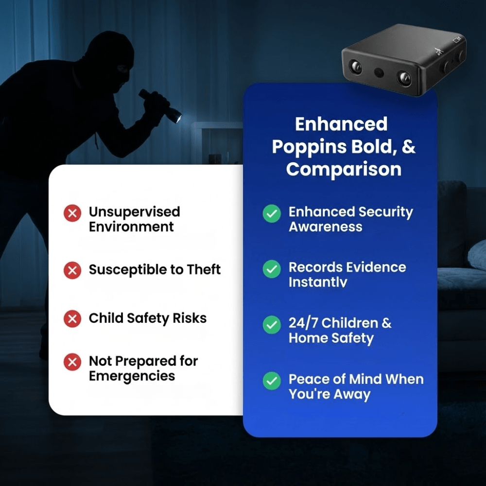 كاميرا مراقبة | تسجيل عالي الدقة مع رؤية ليلية | تعمل بالبطارية | Securino - Esilora