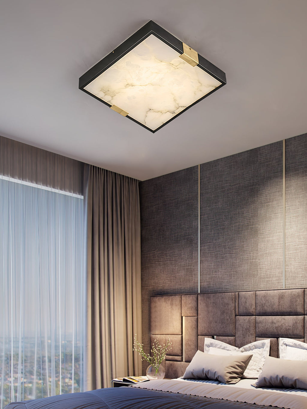 Lucien Alabaster Ceiling Light | Esilora