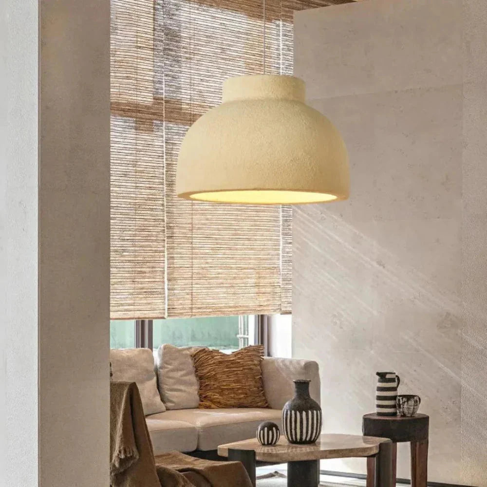 Nordic Bowl Minimalist Polystyrene Pendant Light | Esilora