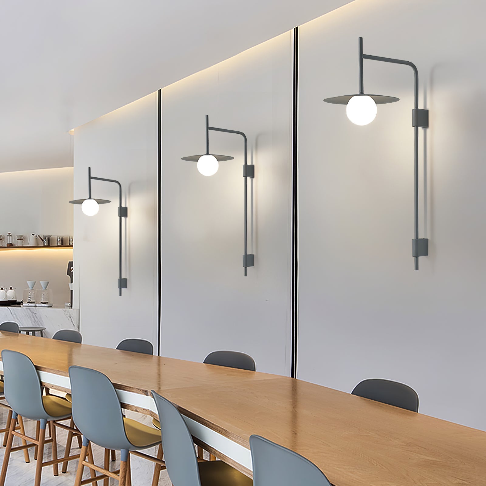 Nordic Swing Arm Wall Lamp for Living Room M22 | Esilora