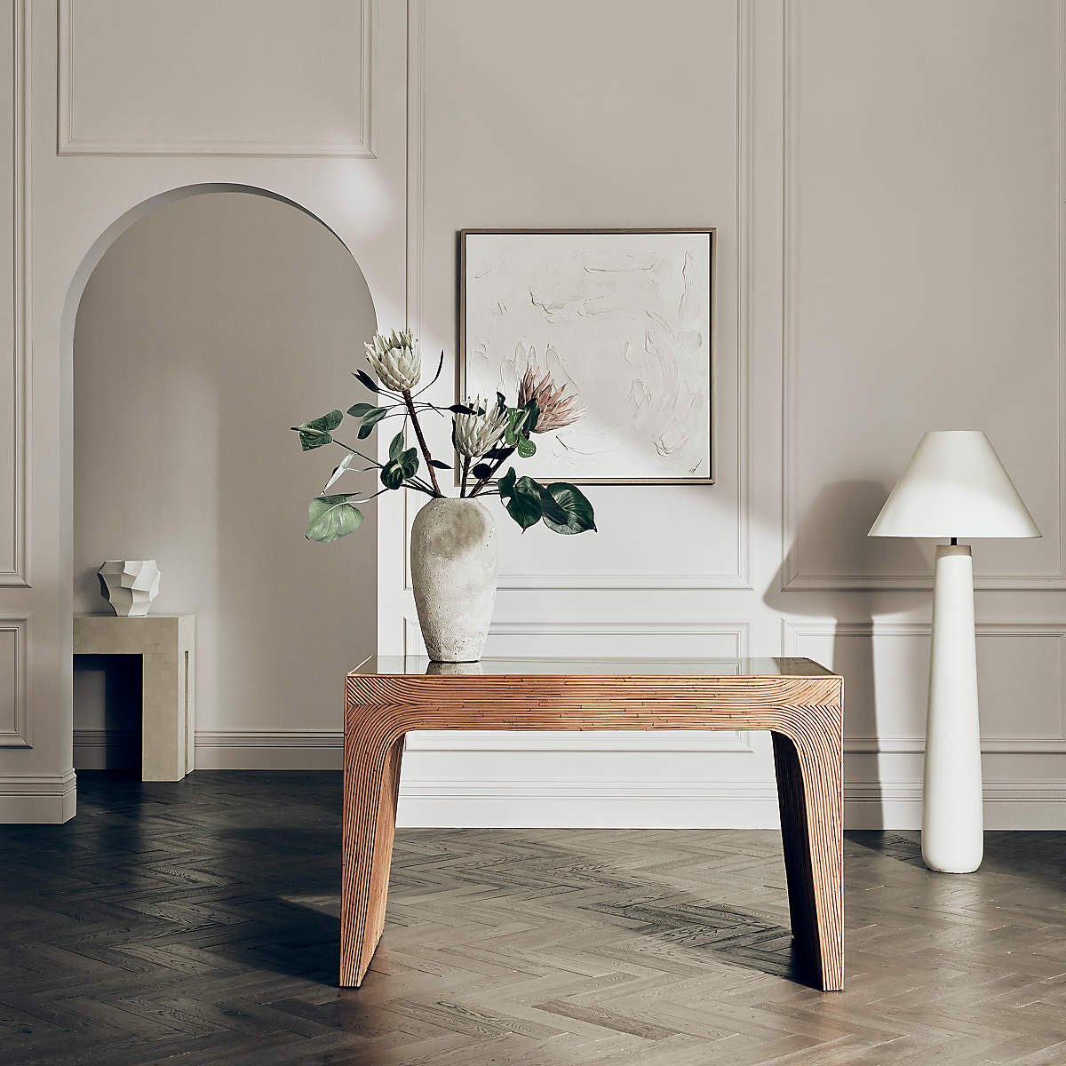 Polar White Floor Lamp | Esilora