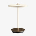 Astris Sculptural Modern Minimalist Metal Table Lamp for Living Room and Office | Esilora