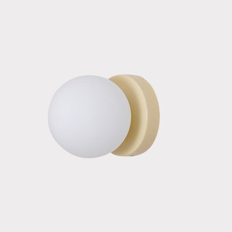 Rivolence Minimalist Fluid Modern Round Wall Sconce – Modern Indoor Accent Lighting for Bedroom or Study | Esilora