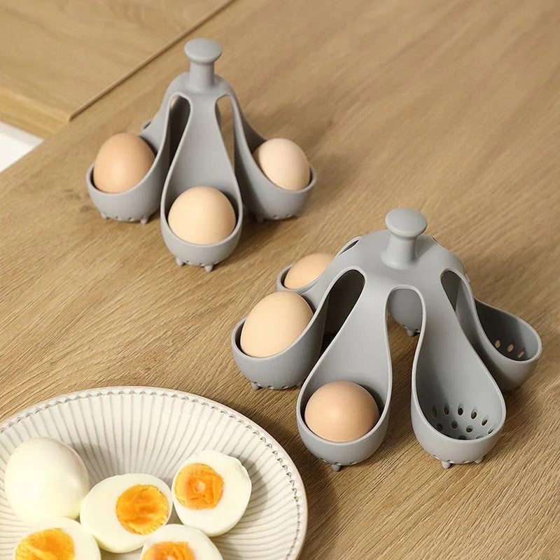 Silicone Egg Cooker for Perfectly Boiled Eggs – Stress-Free Cooking - Esilora