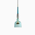 Hand Blown Glass Pendant Lamp - Colorful Candy Iron Mixed Color Indoor | Esilora