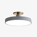 Lumiflexa Round Minimalist Flush Mount Ceiling Light - Contemporary Design for Hallway and Office | Esilora
