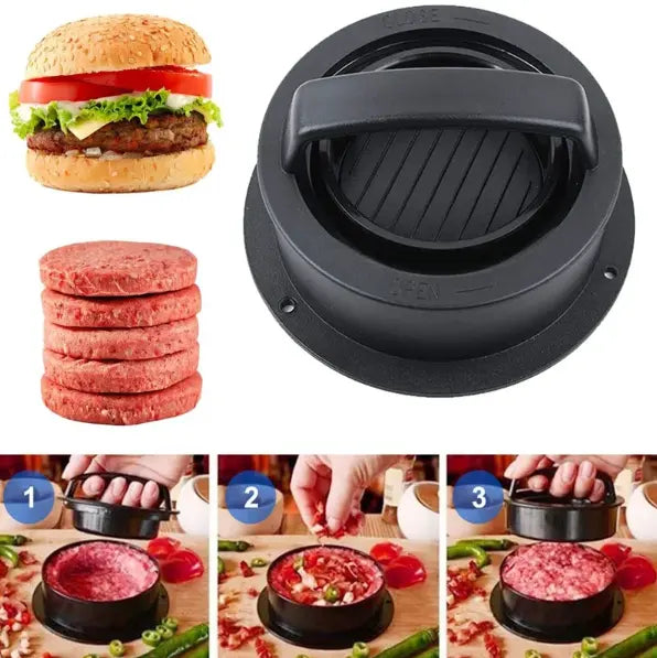 Perfekt geformte Burger-Patties für unvergessliche Grillerlebnisse – Esilora