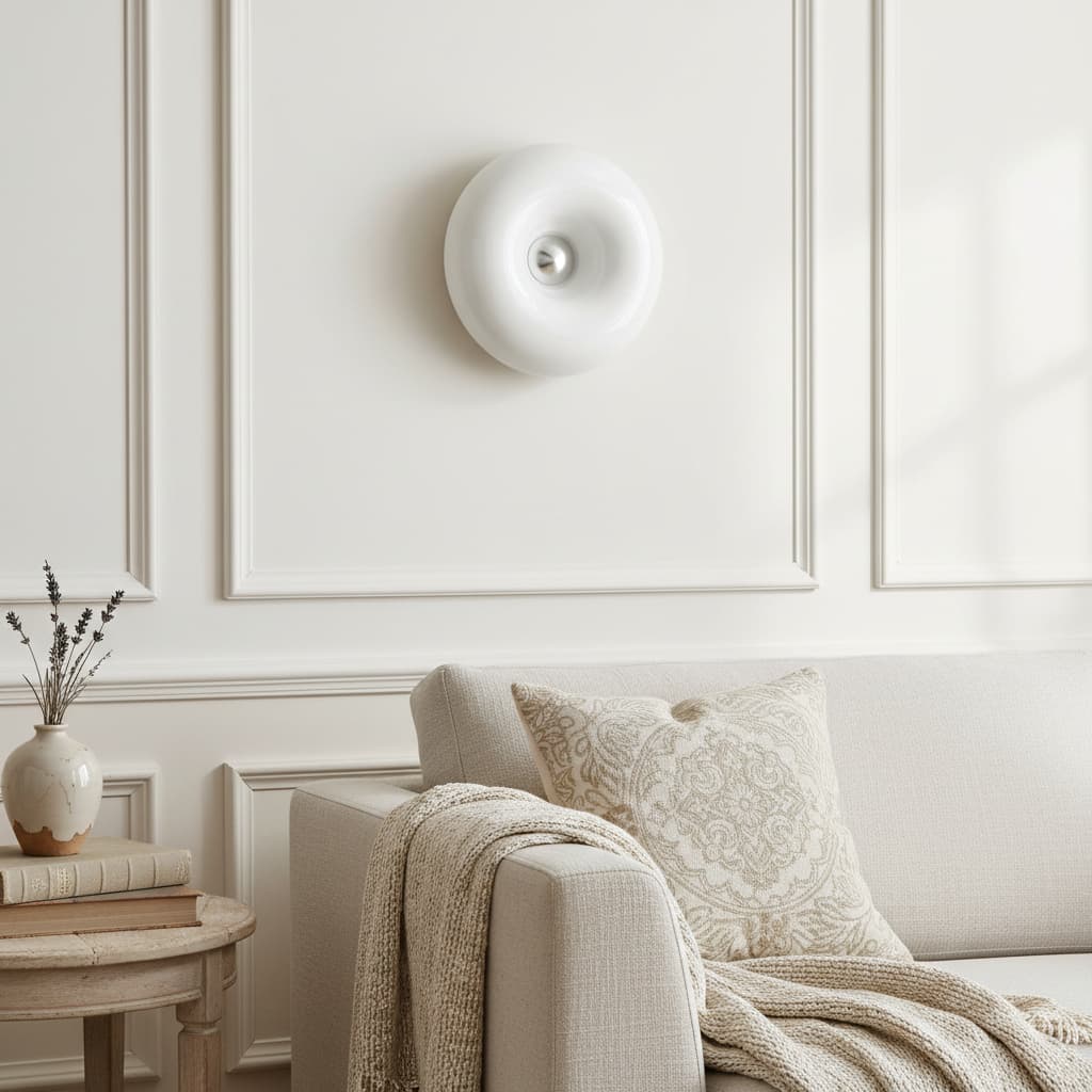Halorentis Donut Shape Table Wall Lamp Bauhaus Style - Living Room Lighting N11 | Esilora
